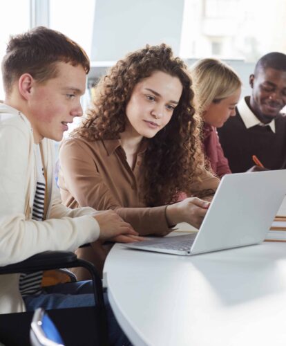 Group of Students in College