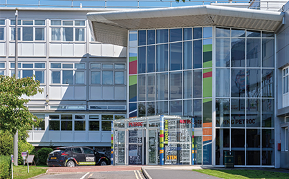 Outside view of our North Devon campus