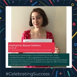 A-level Student Success Story