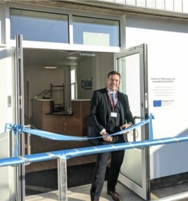 Sean Mackney Opening the Cotie Building