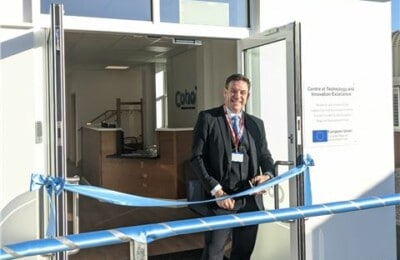 Sean Mackney Opening the Cotie Building