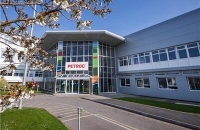 Outside the front of the North Devon Campus main entrance