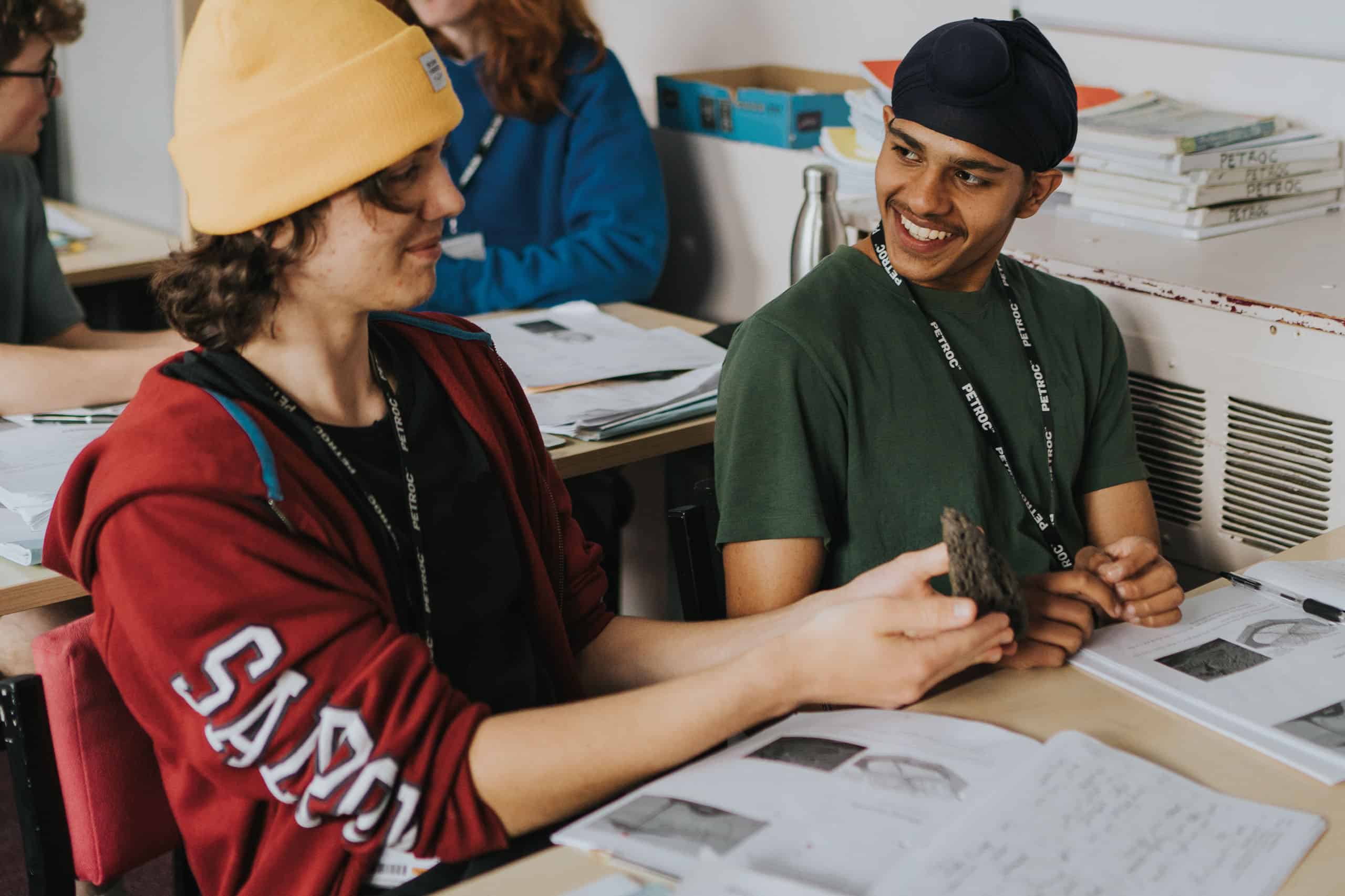 Students in classroom