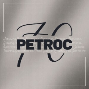 Petroc 70 logo