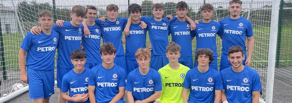 Petroc's Chelsea FC Academy Men's Team