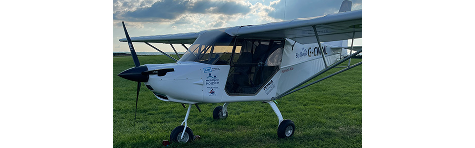 Skyranger Swift 3 light aircraft on the runway