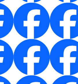 facebook logos in a row