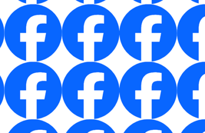 facebook logos in a row