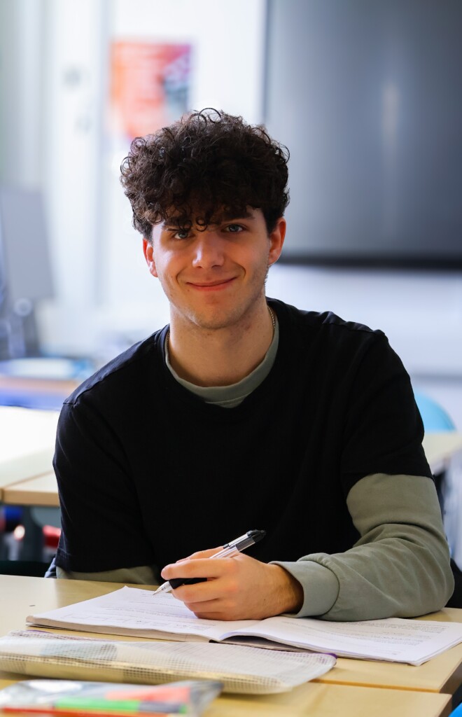 photo of a level student, finley